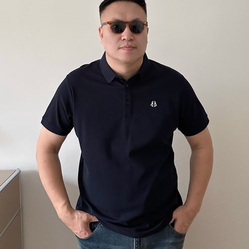 DAEVU葫芦简约大码P短袖OLO衫