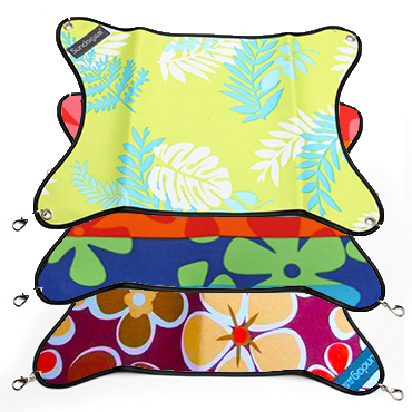 Sundog 森度 印花牛津吊床 龙猫 豚鼠 兔子 貂 松鼠 可用 [40x29]