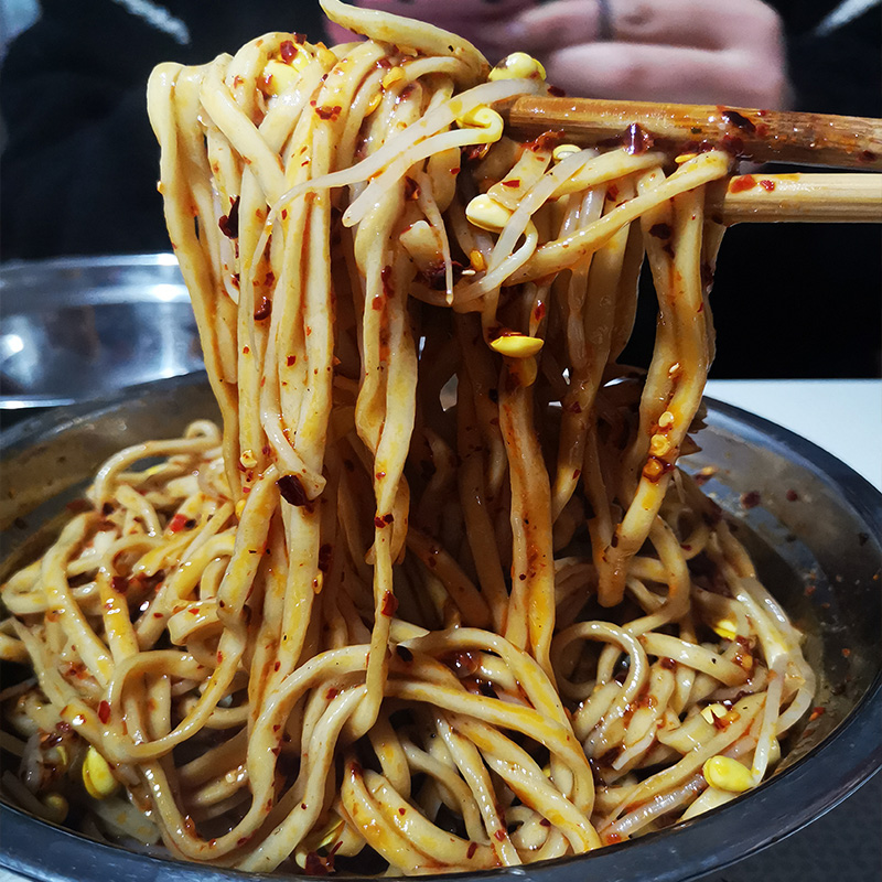 涡阳干扣面特产安徽新鲜碱水面