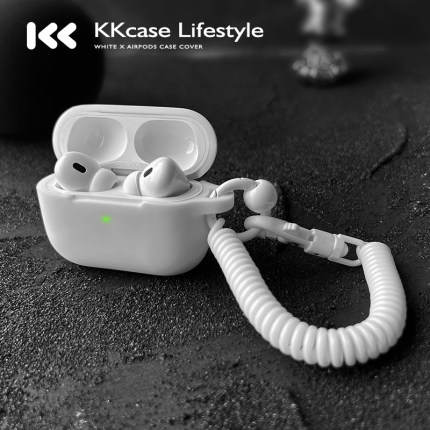 一体式液态硅胶耳机套airpodspro3保护套二代适用苹果蓝牙耳机airpods4代三代保护壳3代软壳ipodspro2不掉盖