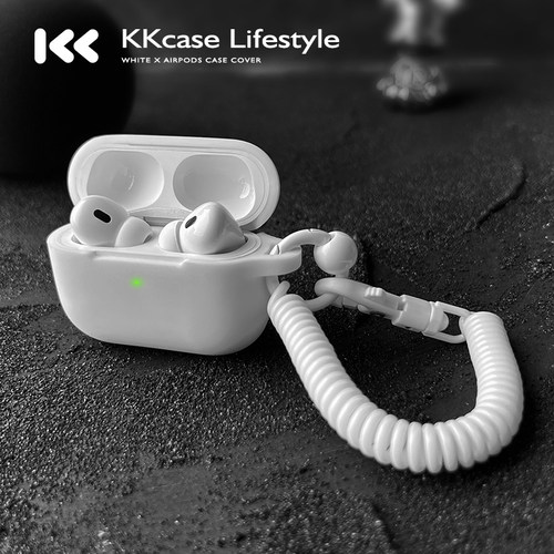 一体式液态硅胶耳机套airpodspro3保护套二代适用苹果蓝牙耳机airpods4代三代保护壳3代软壳ipodspro2不掉盖