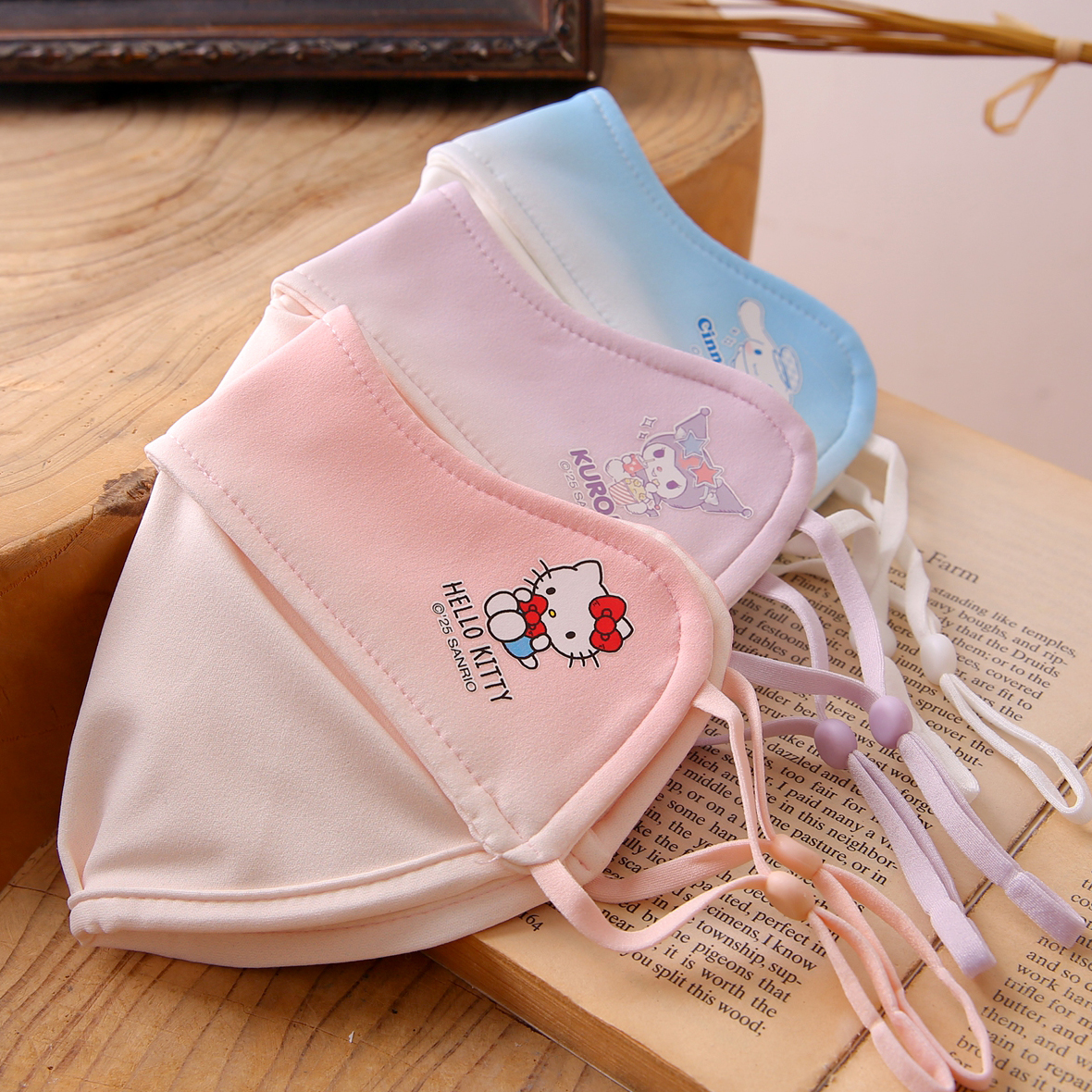 儿童口罩纯棉透气可水洗女童保暖