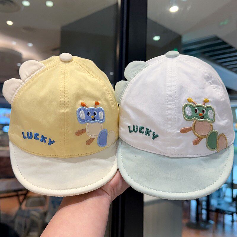 嘟嘟啦儿童软檐帽可爱超萌纯棉布