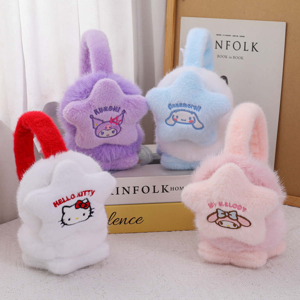 三丽鸥儿童耳罩冬季保暖卡通可爱