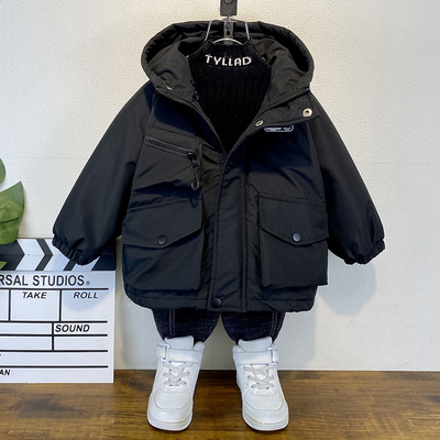 男童秋冬装棉衣儿童冬季加厚外套