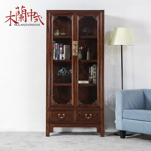 现代中式酒柜客厅储物明清古典