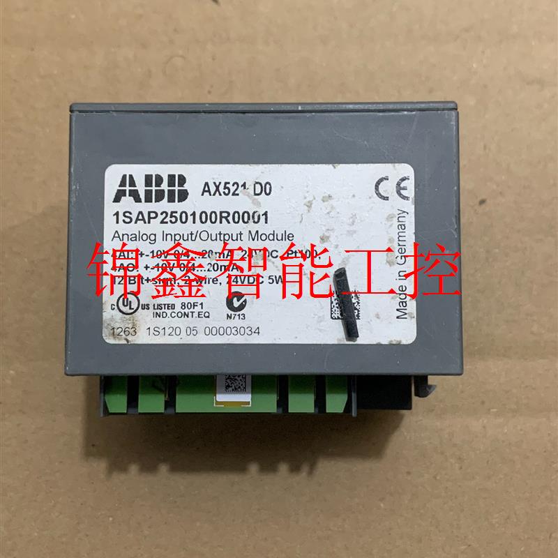 非实价Abb AX521 D0 二手机器实物图包好 商标不好看 成议价