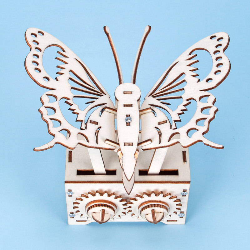 科技小制作发明diy手工益智科学生实验套装材料教具蝴蝶飞舞