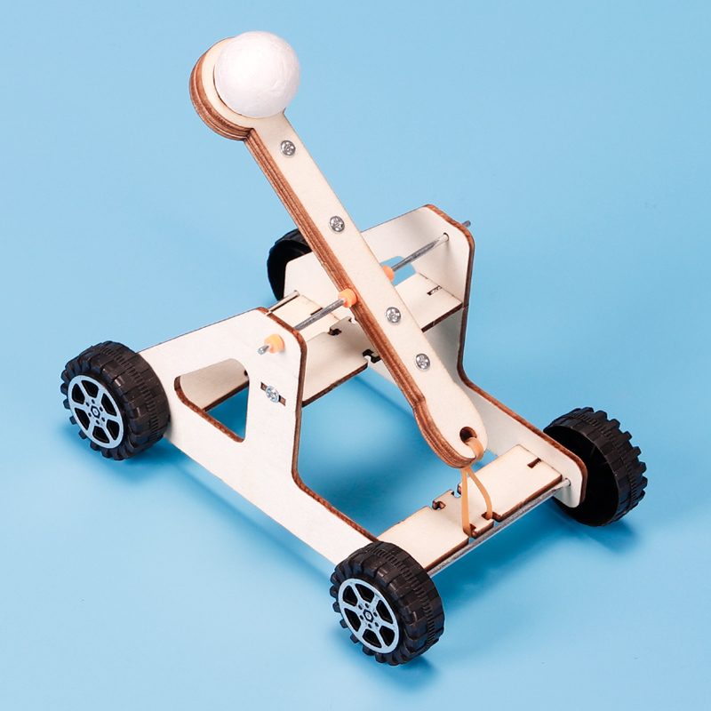 科技小制作发明diy手工益智科学生实验套装材料教具投石车