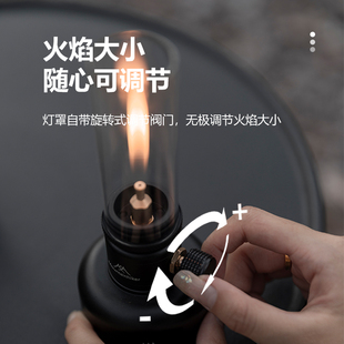 山之客Mountainhiker露营燃气灯新款小气罐户外营地氛围灯蜡烛灯