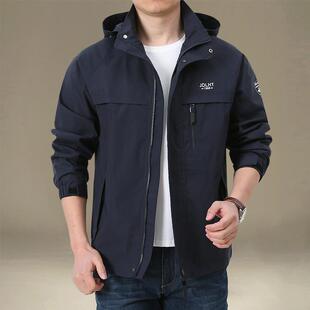 冲锋衣男2026年新款春装中年男上衣户外男装衣服春春款外套男夹克