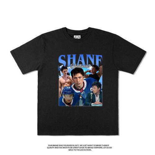 ilya Rozanov 巅峰对决同款 短袖T恤美式复古纯棉潮heatedrivalry