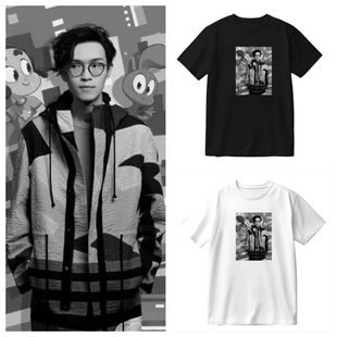 上衣服 song男女纯棉短袖 rip方大同特别 人致敬纪念T恤love