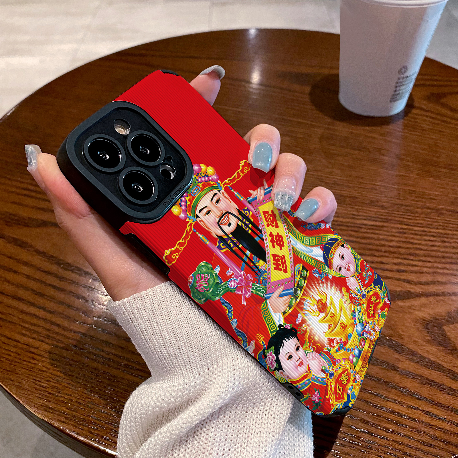 适用vivo x200手机壳x100s x90 x80 x70 x60 x50 pro大红色新年财神到x200pro mini防摔硅胶皮纹高级感保护套