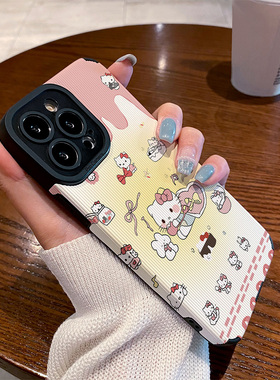 适用vivo x200手机壳x100s x90 x80 x70 x60 x50 pro黄色渐变白色小猫x200pro mini防摔硅胶皮纹高级感保护套