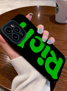 小众简约RICH英文适用vivo x60 x70 x80 x50 pro手机壳x27 x20 x23幻彩版 x80proplus保护套硅胶壳软男女网红