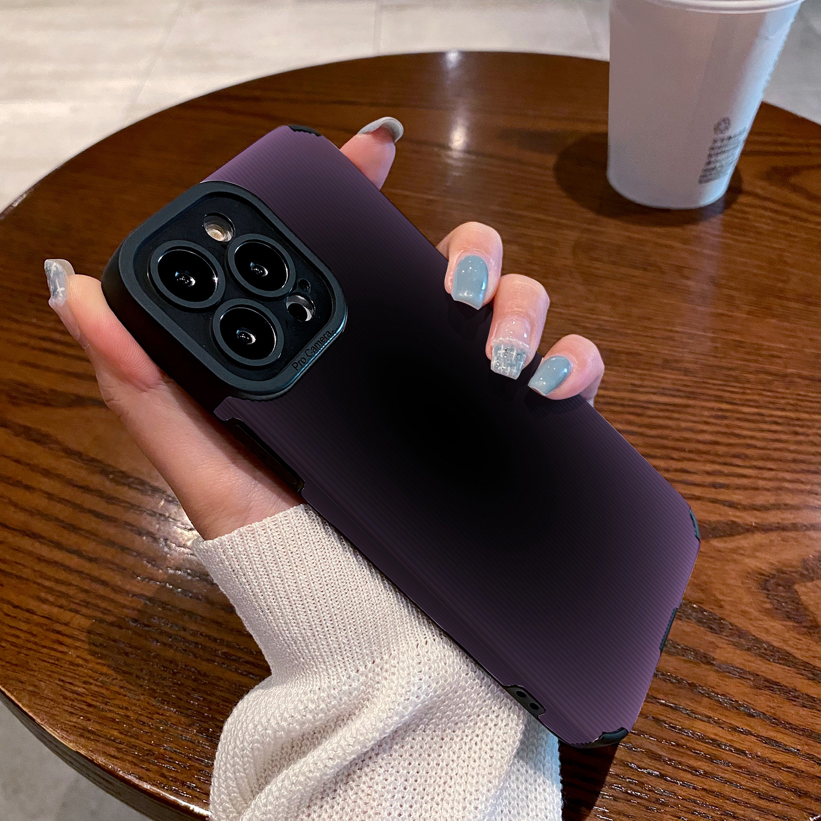 适用小米红米k70 k60 10X K20 k90PRO手机壳k90s至尊版 K40S K50 PRO 5G保护套炫酷暗紫色渐变黑男女新款网红