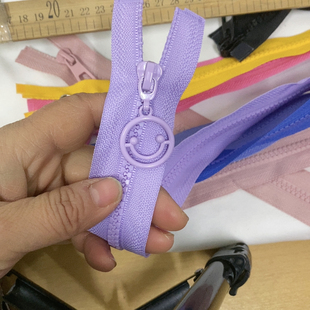 包邮 4元 2条长60厘米紫色5号单拉满28元