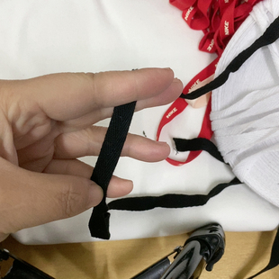 包邮 宽1黑色纯棉压领条6元 20米满28