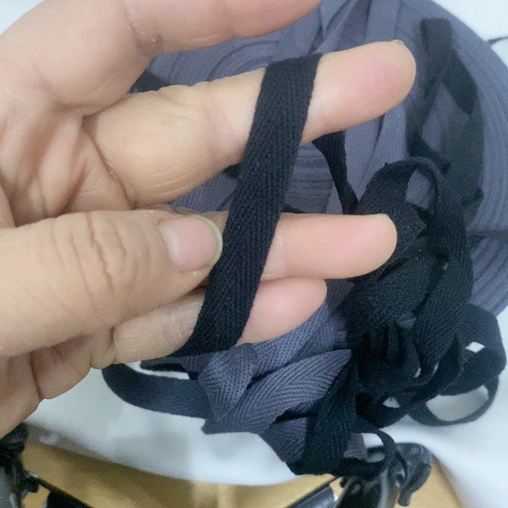 宽1厘米黑色纯棉压领条6元20米满28元包邮,居家布艺,松紧带,淘宝优惠券,粉丝福利购,淘宝优惠卷