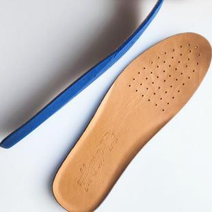 牛皮鞋垫加厚透气吸汗防臭减震回弹头层真皮男舒适散步旅游鞋垫