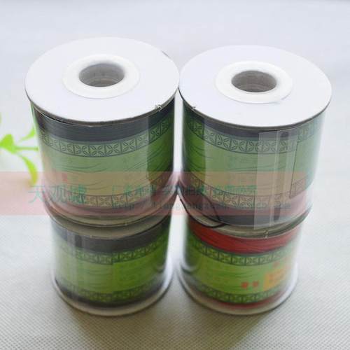 diy红绳线绳串珠手链项链玉线