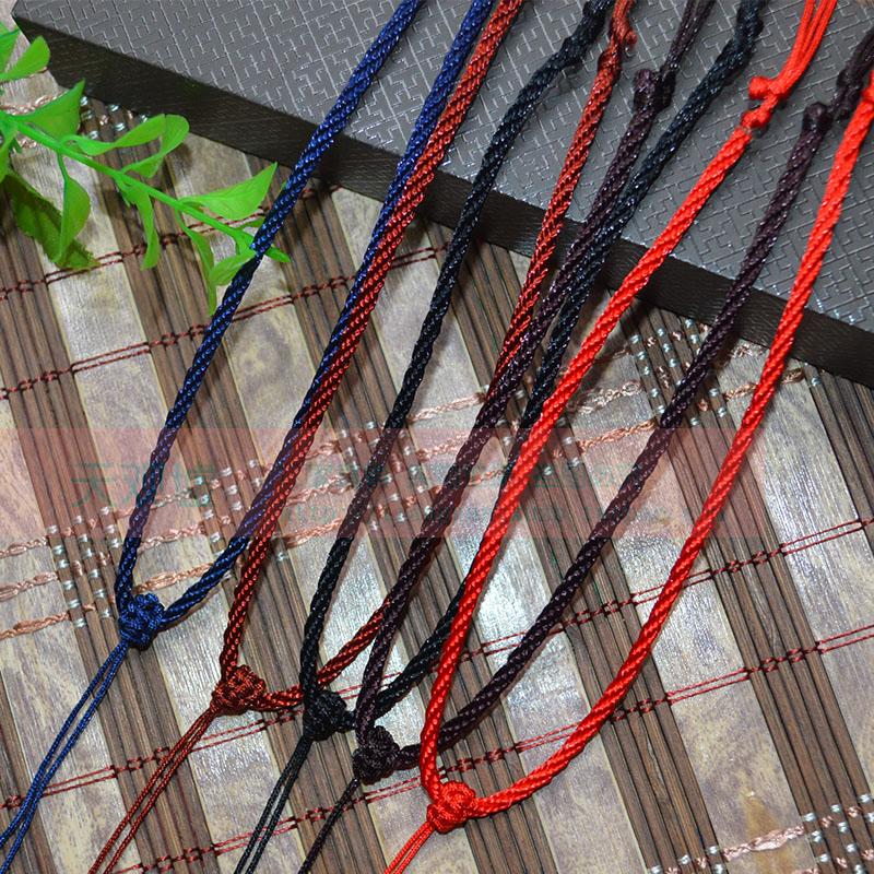 经典璎珞线项链绳吊坠挂绳翡翠玉器黄金银饰珠宝饰品红绳玉绳颈绳