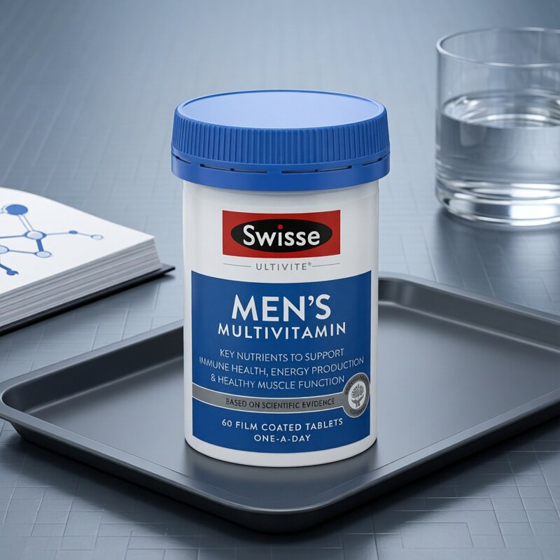 澳大利亚swisse斯维诗男士复合维生素60片男性综合多维营养包