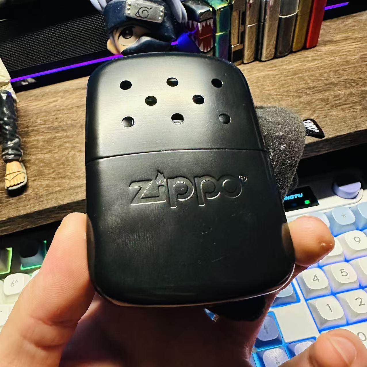 美国原装正版zippo怀炉暖手炉怀炉触媒暖手宝芝宝暖手炉官方正品