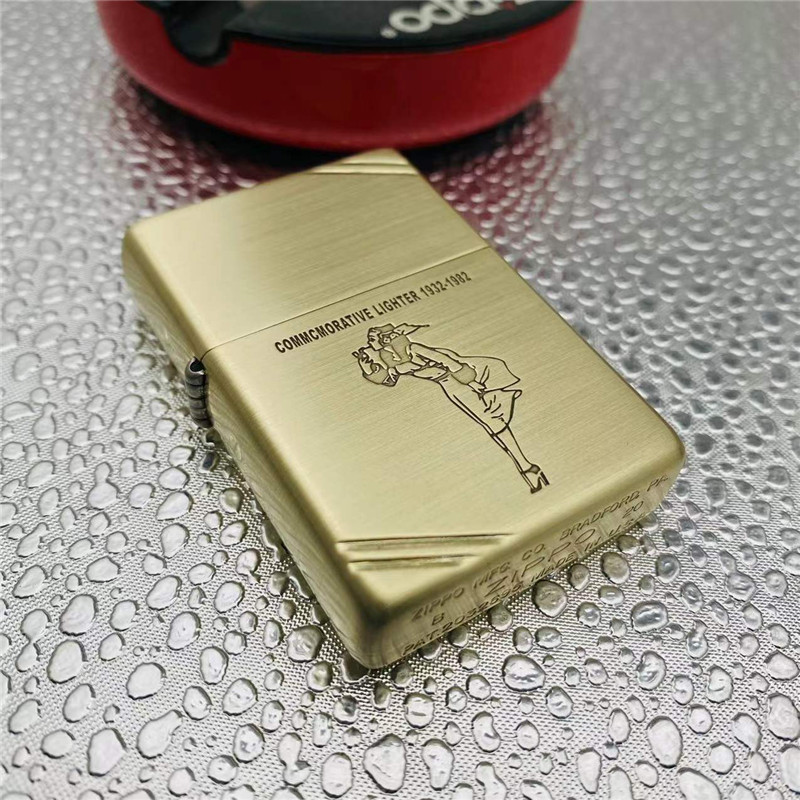 经典ZIPPO1941B纯铜送礼打火机