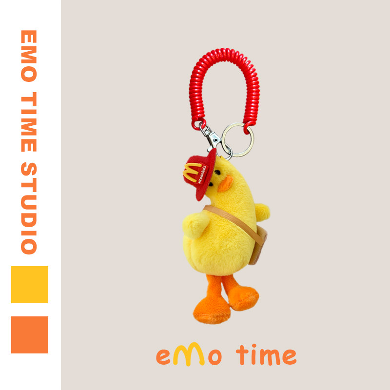 emo可爱M记麦麦歪脖鸭钥匙扣情侣挂件包包男女配件百搭配饰礼物,服饰配件/皮带/帽子/围巾,钥匙扣,淘宝优惠券,粉丝福利购,淘宝优惠卷