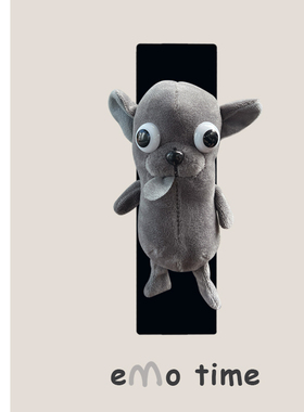 emo 原创暗黑吉娃娃汽车安全带肩套可爱创意车载饰品防磨损通用款