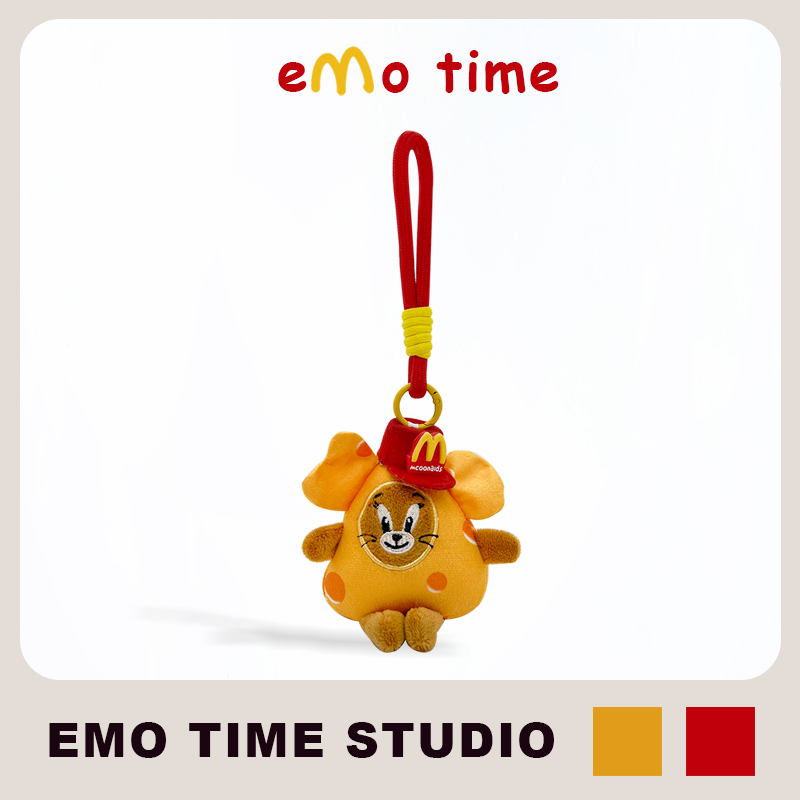 emo 麦麦奶酪杰瑞鼠钥匙扣可爱少女心挂件包包车钥匙扣礼物情侣款