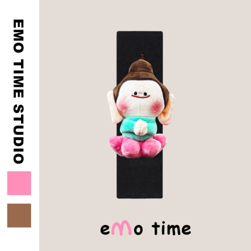 emo 原创平安小如来汽车安全带肩套可爱车载装饰品护肩防磨损通用