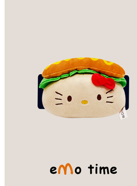 emo 原创热狗凯特猫汽车门把套车内拉手保护车顶扶手套车用装饰