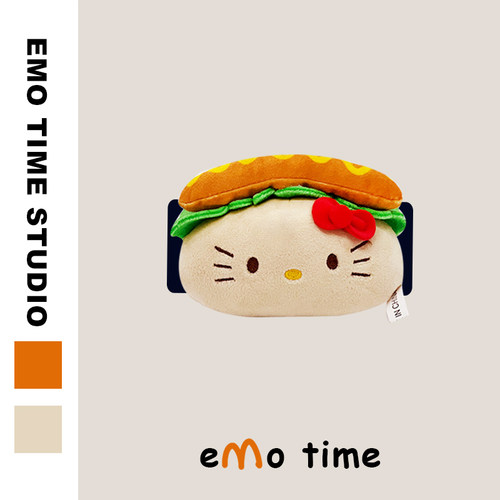emo 原创热狗凯特猫汽车门把套车内拉手保护车顶扶手套车用装饰