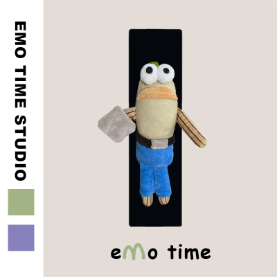 emo 原创比奇堡打工鱼汽车安全带肩套可爱车载饰品护肩防磨损通用