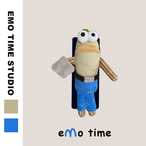emo原创比奇堡打工鱼汽车门把套车内拉手保护车顶扶手套车用装饰