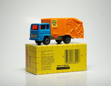 【matchbox火柴盒澳门环球】MB0036 垃圾清运车