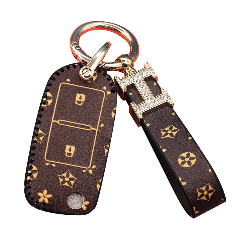 适用福田欧马可S3S5钥匙包扣A7后配折叠智能刀锋铁将军改装钥匙套