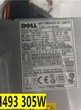 全新戴尔Dell NH493 Optiplex 745 755 330 360 960电源L305P-01