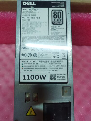 原装服务器电源Dell/戴尔1100w
