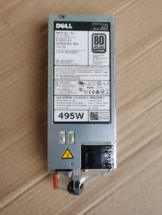 R720服务器电源495W电源D495E Dell R620 PowerEdge N24MJ