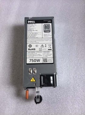 DELL R730XD R630 R720服务器 750W交直流电源 CWKMX D750E-S3