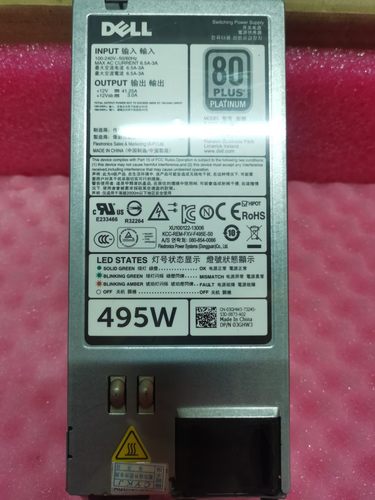 服务器主机电源R720DELL戴尔