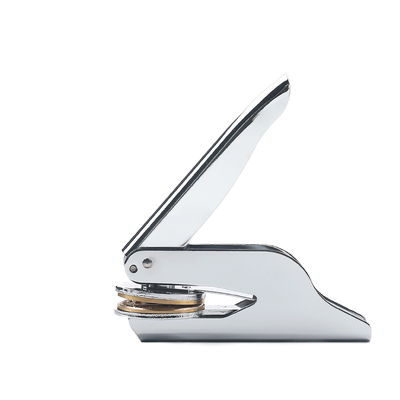 定制广告logo姓名浮雕定做纸钢印