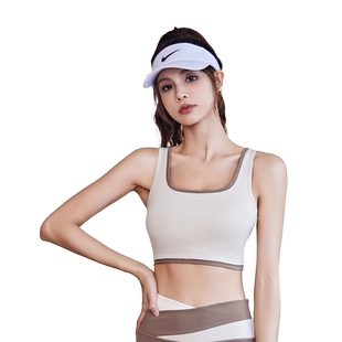 运动内衣女防震跑步背心高强度防下垂专业训练健身服瑜伽文胸外穿