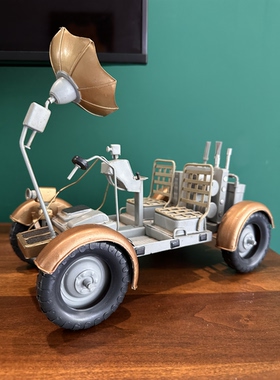阿波罗计划的月球漫游铁艺仿真模型车Lunar Roving Vehicle摆件