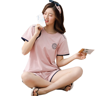 莫代尔棉睡衣女夏季薄款短袖冰丝凉感2025新款青年女士家居服套装