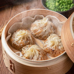 头厨纸皮烧麦苏州早餐咸蛋黄芝士糯米烧麦速冻半成品